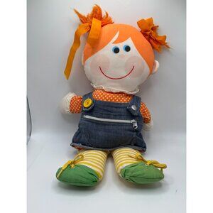 Vintage 1979 Playskool Dressy Bessy Doll for Learning Laces Zips, Buttons, Snaps